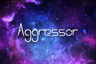 Aggressor Font: A Futuristic Touch for Your Brand
