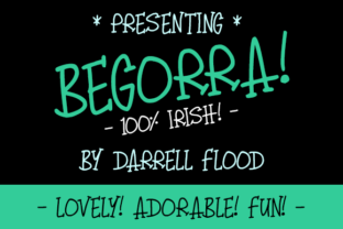 Begorra: A Versatile Serif Font for Editorial Design