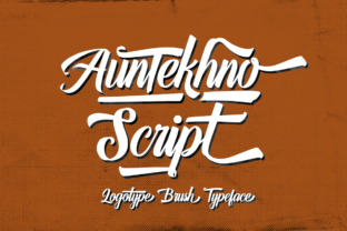 Branding with Auntekhno Script: A Font That Speaks