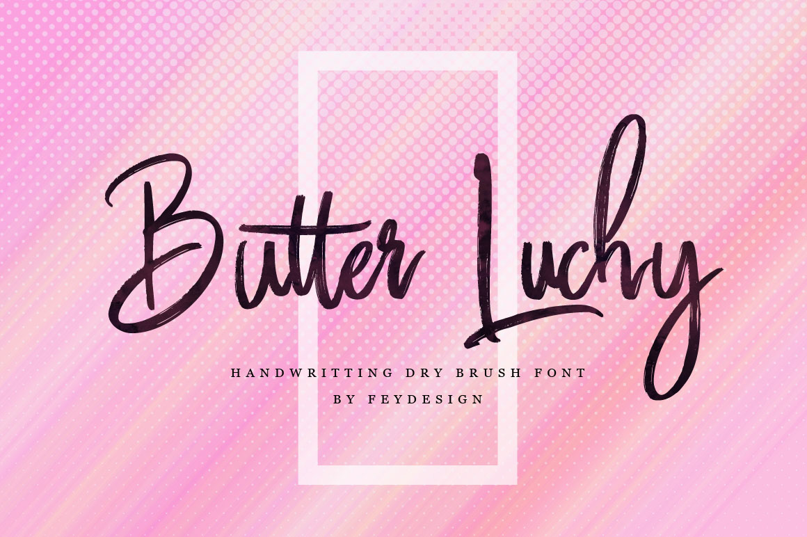 Butter Luchy: A Handwritten Font That Makes Your Brand Feel Human