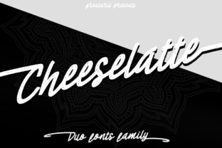 Cheese Latte: A Script Font for Bold Campaigns