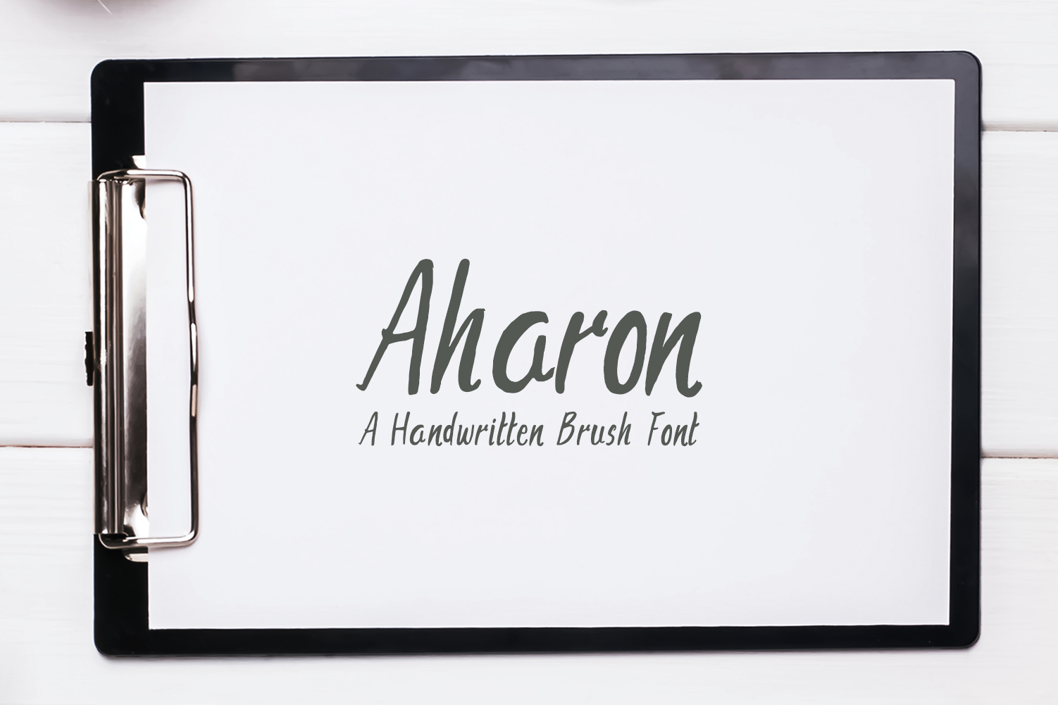 Discover Aharon: The Perfect Script Font for Handmade Creators