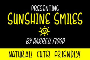Font That Brightens Your Brand: Sunshine Smiles