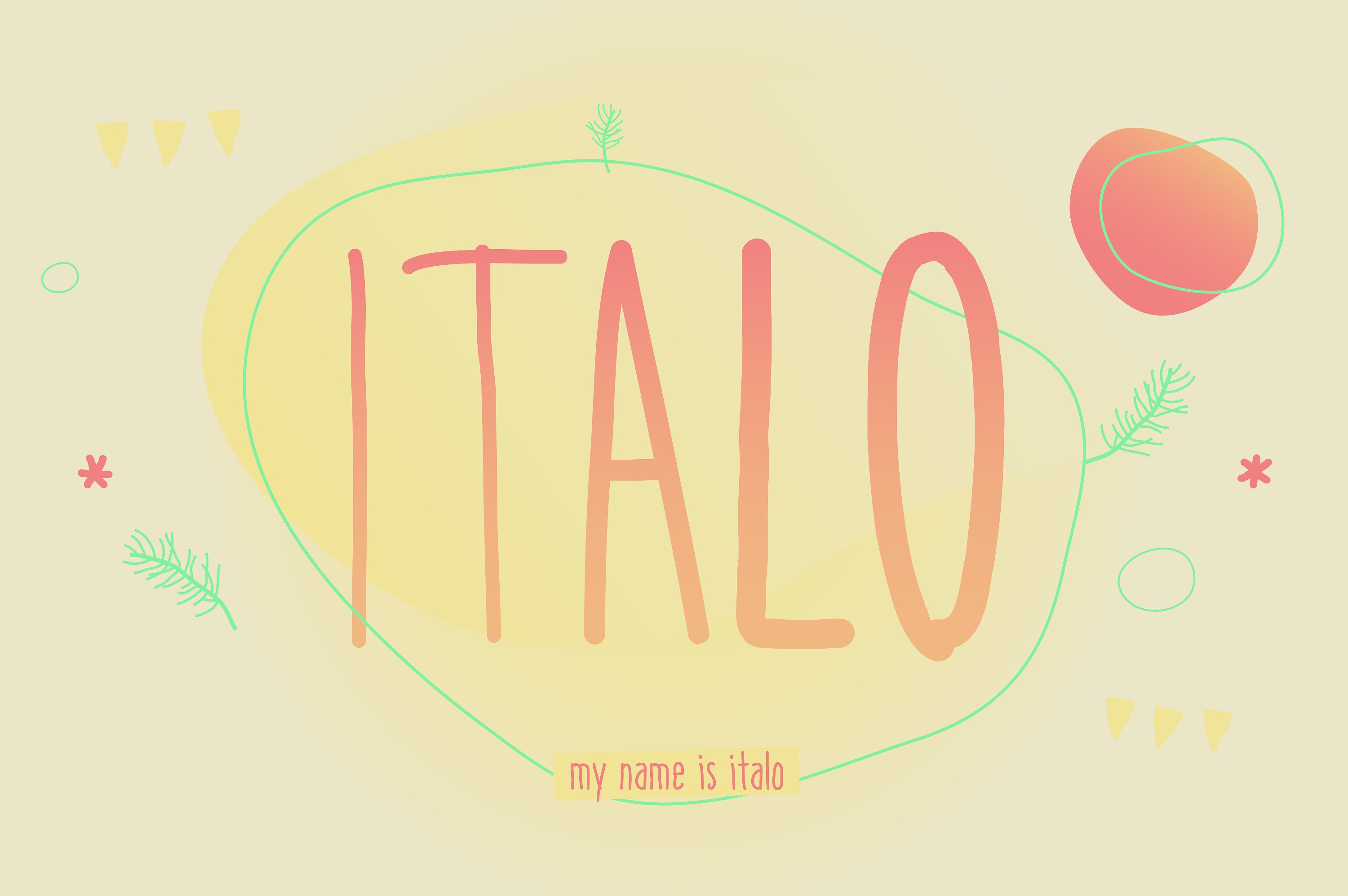 Italo: A Friendly Sans Serif for Warm Editorial Moments