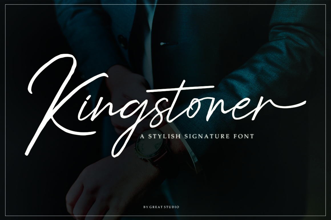 Kingstoner: A Script Font That Elevates Web Design