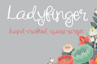 Ladyfinger Font: A Whimsical Display Typeface for Digital Brands