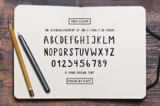 Mea Culpa: A Friendly Handwritten Font for Digital Branding