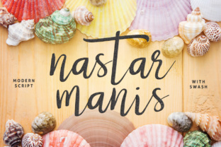 Nastar: A Script Font for Editorial Design and Branding