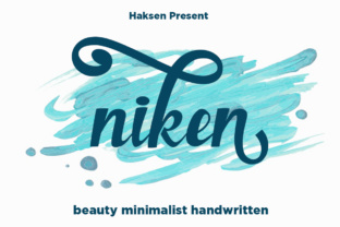 Niken: A Premium Script Handwritten Font for Real Business Branding