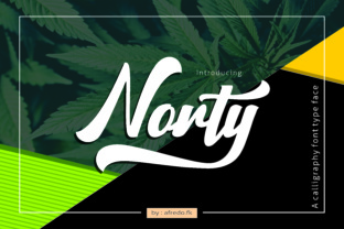 Norty: A Painterly Script Font That Elevates Real Small Business Branding