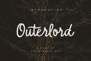 Outerlord: A Script Font That Elevates Digital Branding