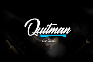 Quitman: A Script Font That Elevates Your Brand