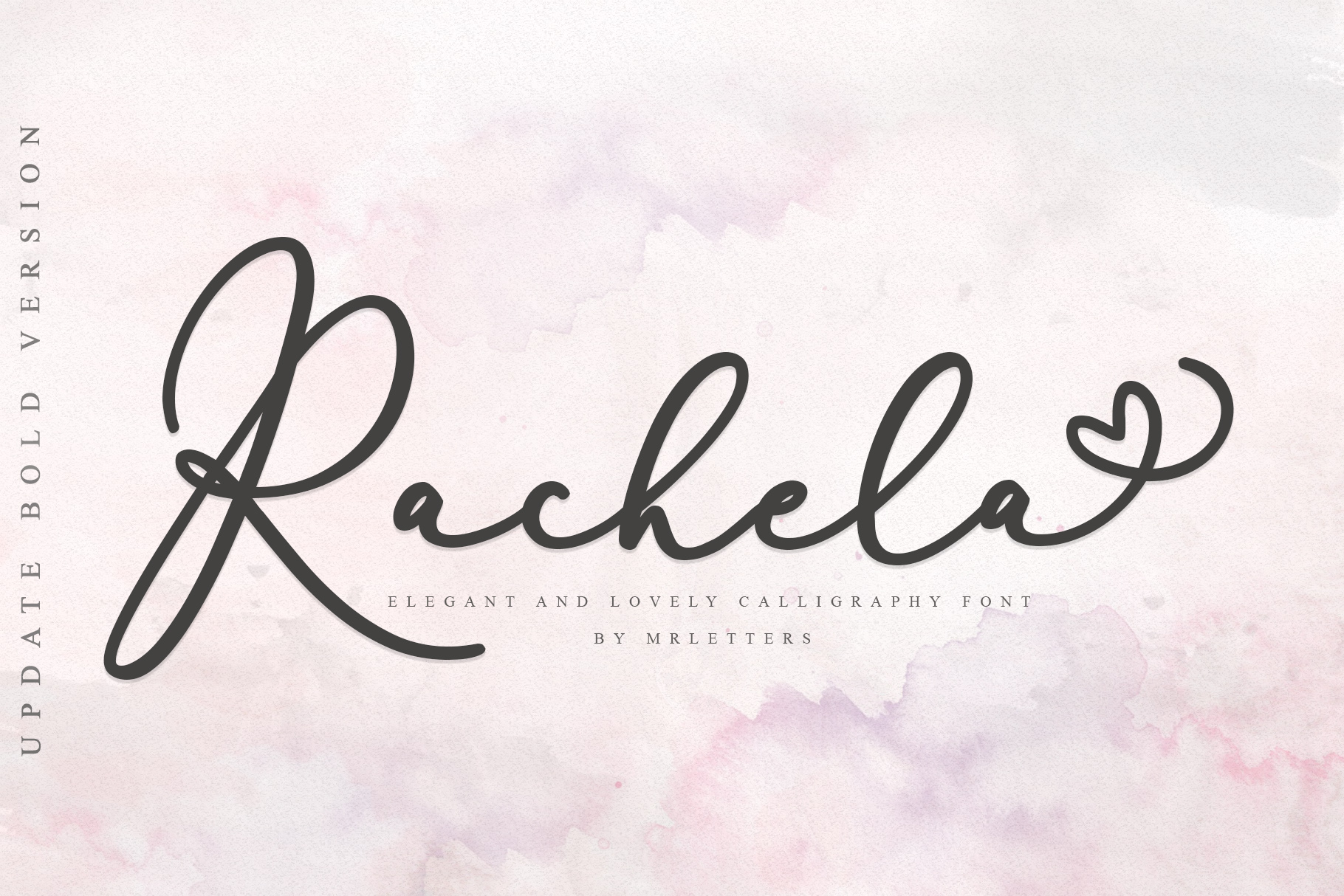 Rachela: The Script Font That Makes Your Campaigns Instantly Recognizable
