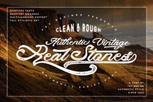 Real Stones Font: A Handwritten Touch That Builds Trust