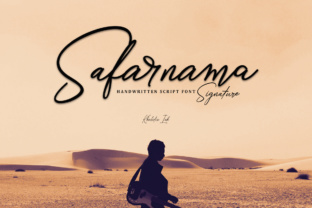 Safarnama: A Script Font for Editorial Grace