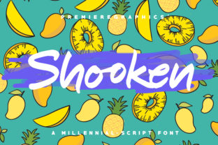 Shooken: A Script Font That Shakes Up Editorial Design