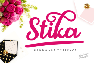 Stika: A Script Font That Elevates Digital Branding