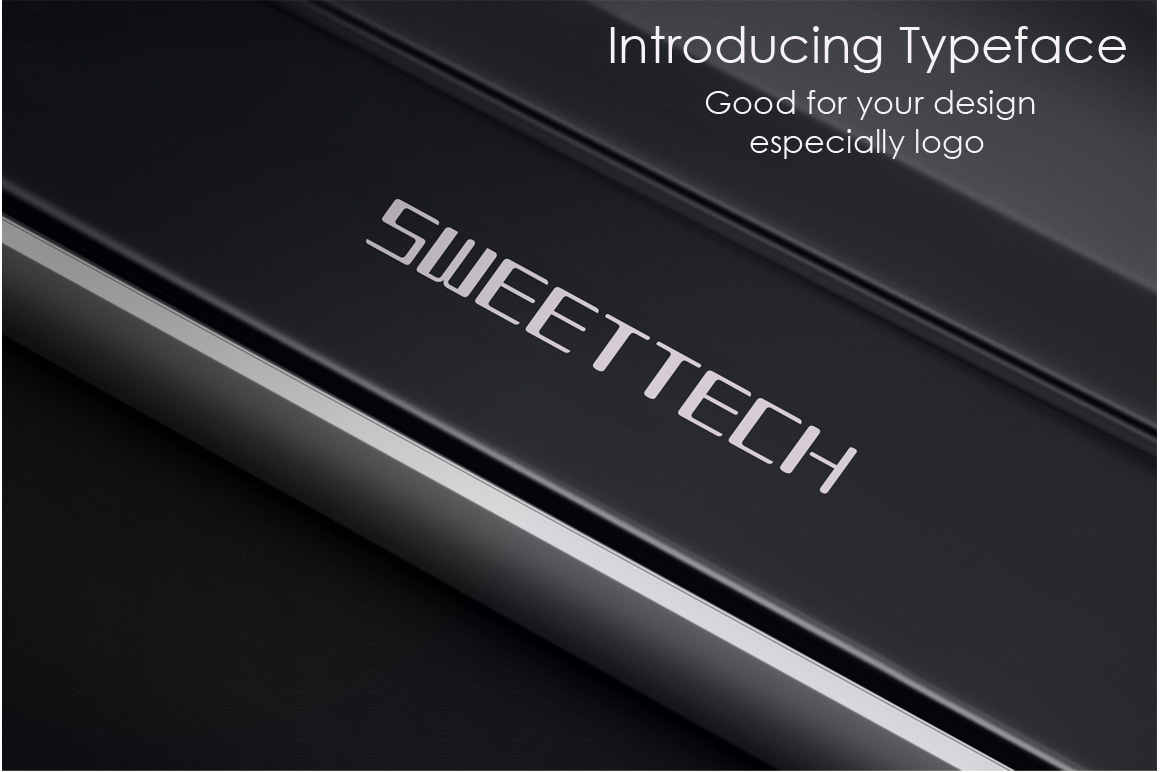 Sweettech: A Friendly, Modern Sans Serif Font for Small Business Brands