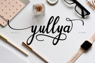 Yullya Script: A Modern Script Font for Creative Branding